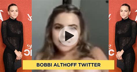 bobbi althoff leaked nude video|Bobbi Althoff